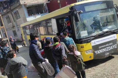 Burulaş'ın sarı otobüsleriyle Hatay'dan umuda yolculuk