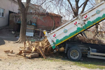 Manisa'dan depremzedelere yakacak yardımı