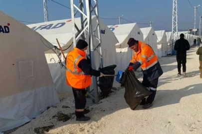 Gebze ekipleri Defne'de çalışmalarını sürdürüyor