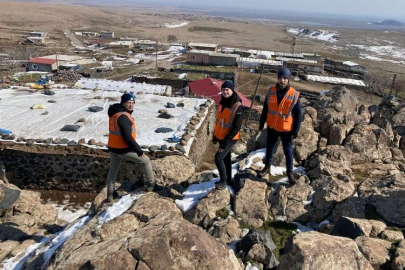 Manisa'nın teknik ekibi hasar tespit için Diyarbakır'da