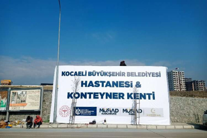 Hatay Defne'ye Kocaeli Büyükşehir Hastanesi