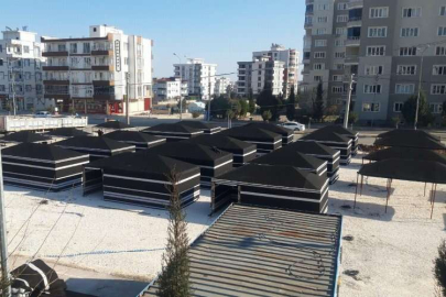 Adıyaman'da 'kıl çadırlar'ın kurulumu tamamlandı