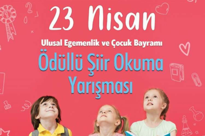 İzmit'ten23 Nisan temalı online şiir yarışması