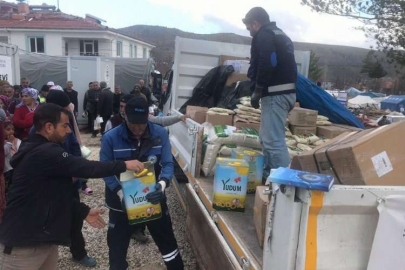 Muğla'dan Malatya'daki depremzedelere Ramazan desteği