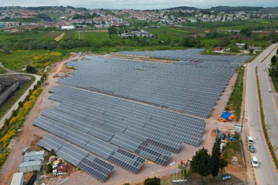 Sakarya'nın yeni enerji kaynağı için son paneller kuruluyor